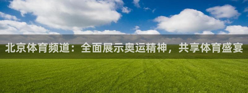 咪咕体育app官方下载：北京体育频道：全面展示奥运精神，共享体育盛宴